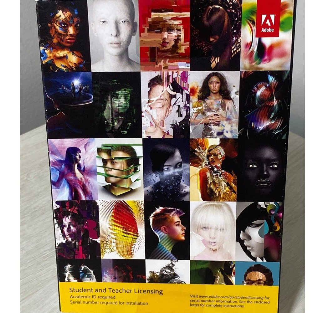 Adobe Creative Suite 6 Master Collection CS6 Student Teacher WIN MAC DVD *READ*